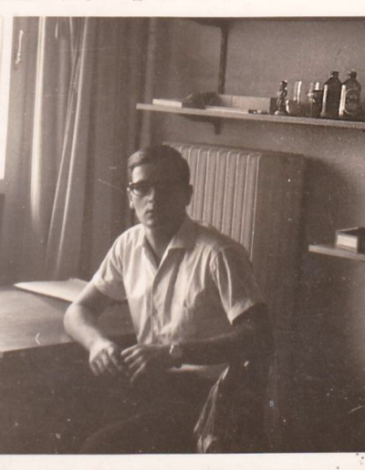 Apostolos Papanikolaou - First Days in Berlin 1967 Siegmundshof dormitory - sent By Apostolos Papanikolaou