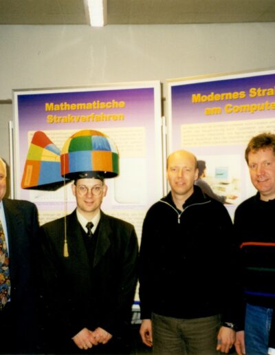 PhD Defense Geir Westgaard with Horst Nowacki, Justus Heimann, Bernd Käther and Stefan Harries - sent by Justus Heimann