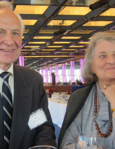 Horst and Inge at the ‘Archimedes in the 21st Century’ conference at New York University (May 2013)