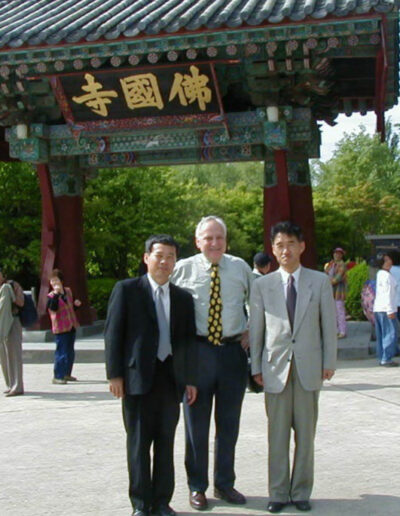 Prof. Nowacki with Kim Soo-Young in Korea